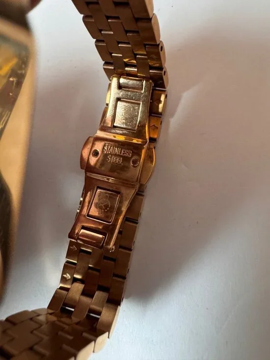 GV2 Gevril Milan 12101 Diamond Watch Rose Gold Swiss Quartz 027/500 Working - Picture 10 of 13